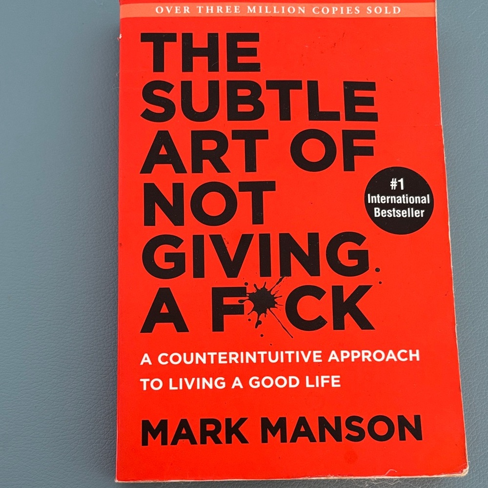 The Subtle Art of Not Giving a F*ck Book